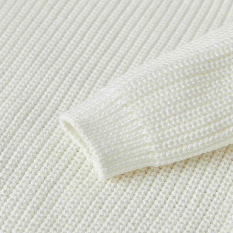 Suefunskry Newborn Unisex Knitted Long Sleeve Sweater