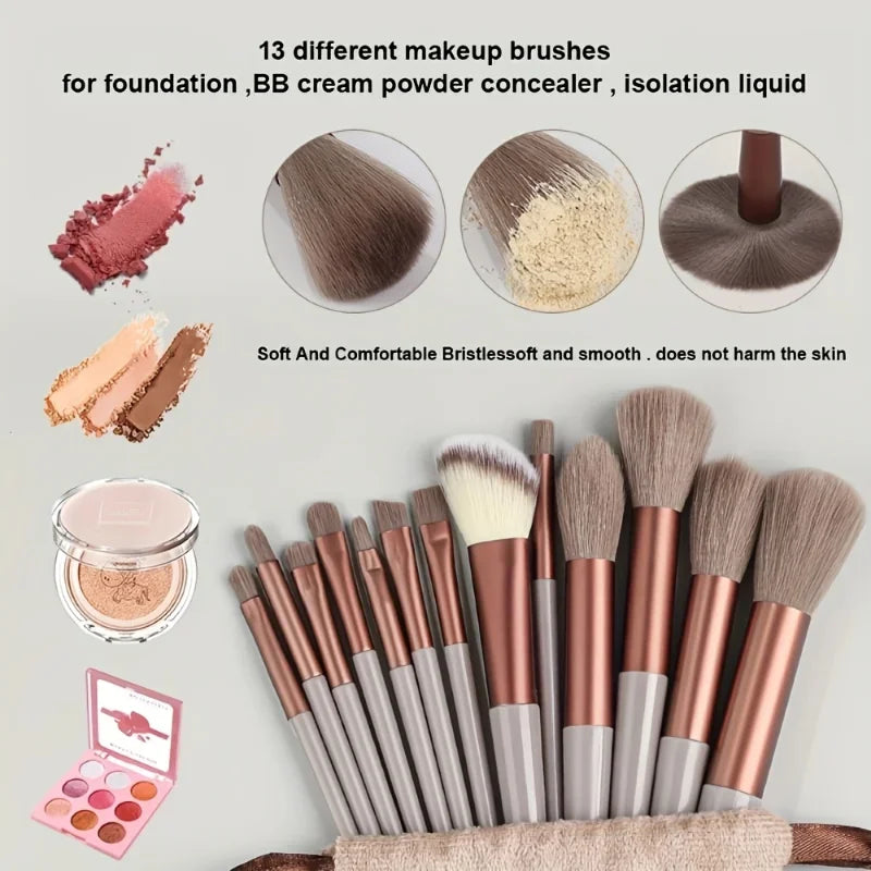 Makeup Brushes 8-29Pcs Makeup Kit Professional Women Cosmetic Soft Powder Brush Eyeshadow Foundation Full Set Travel Beauty Tool