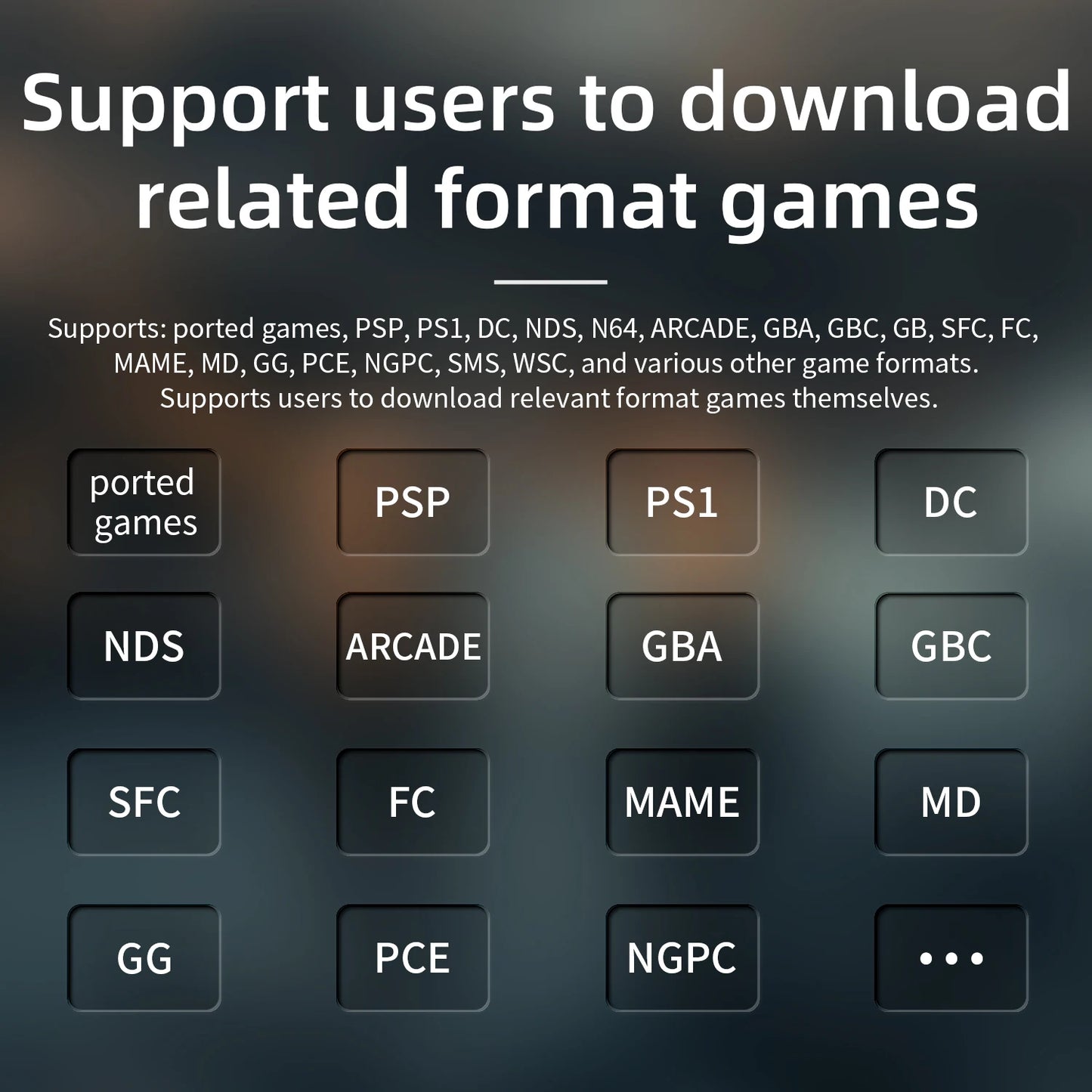 Anbernic RG40XX H Retro Handheld Game Console IPS Screen