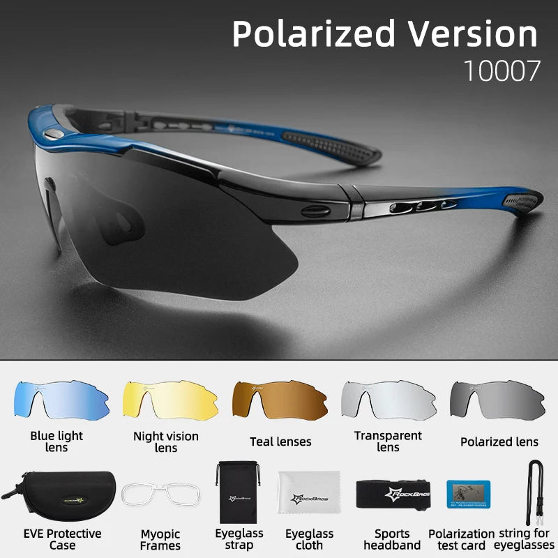 ROCKBROS Polarized Cycling Glasses Unisex