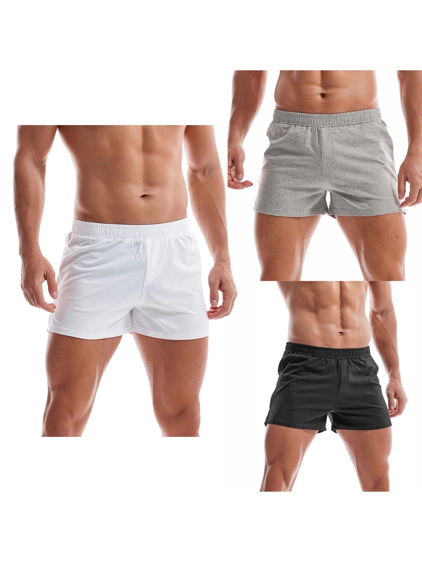 Mens Athletic Shorts Breathable Quick Dry With Pockets