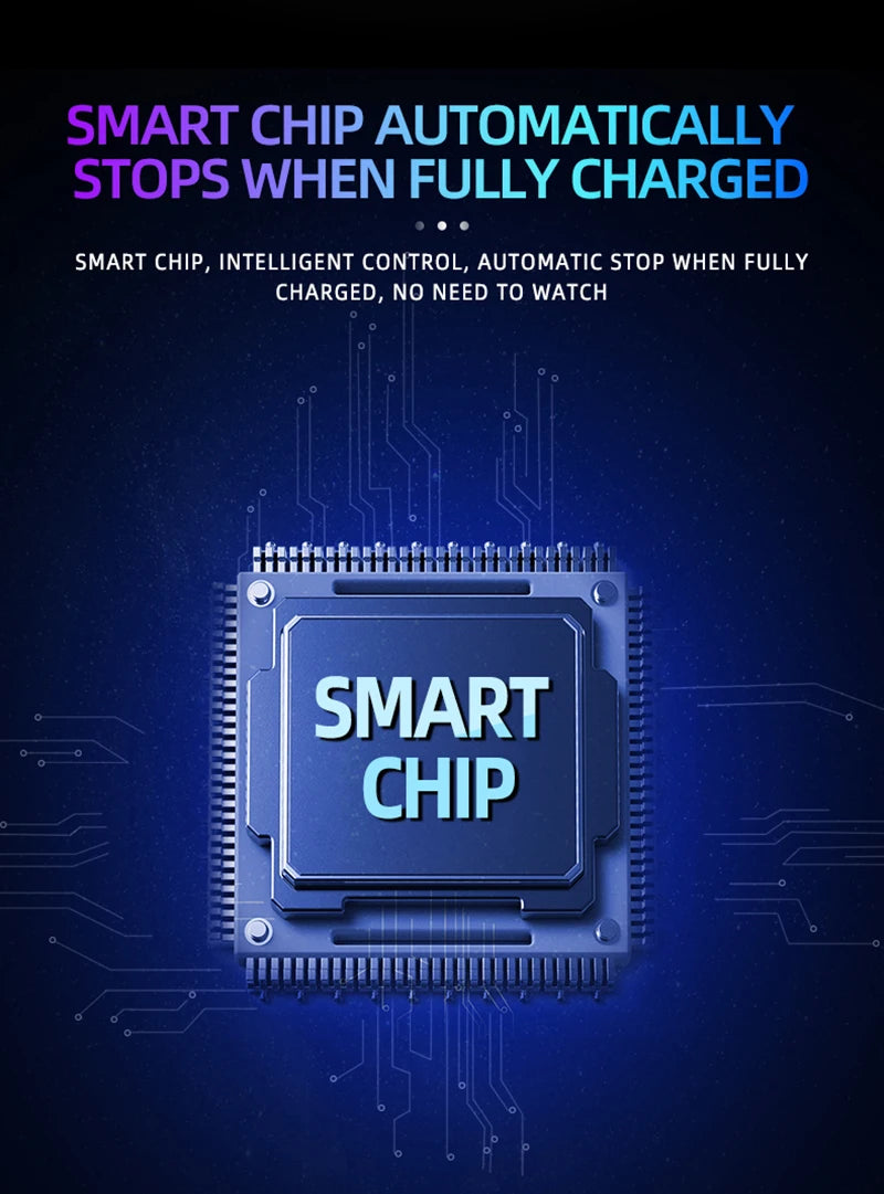 EAFCH Lead Acid Car Battery Charger 12V 6A Fast Charging