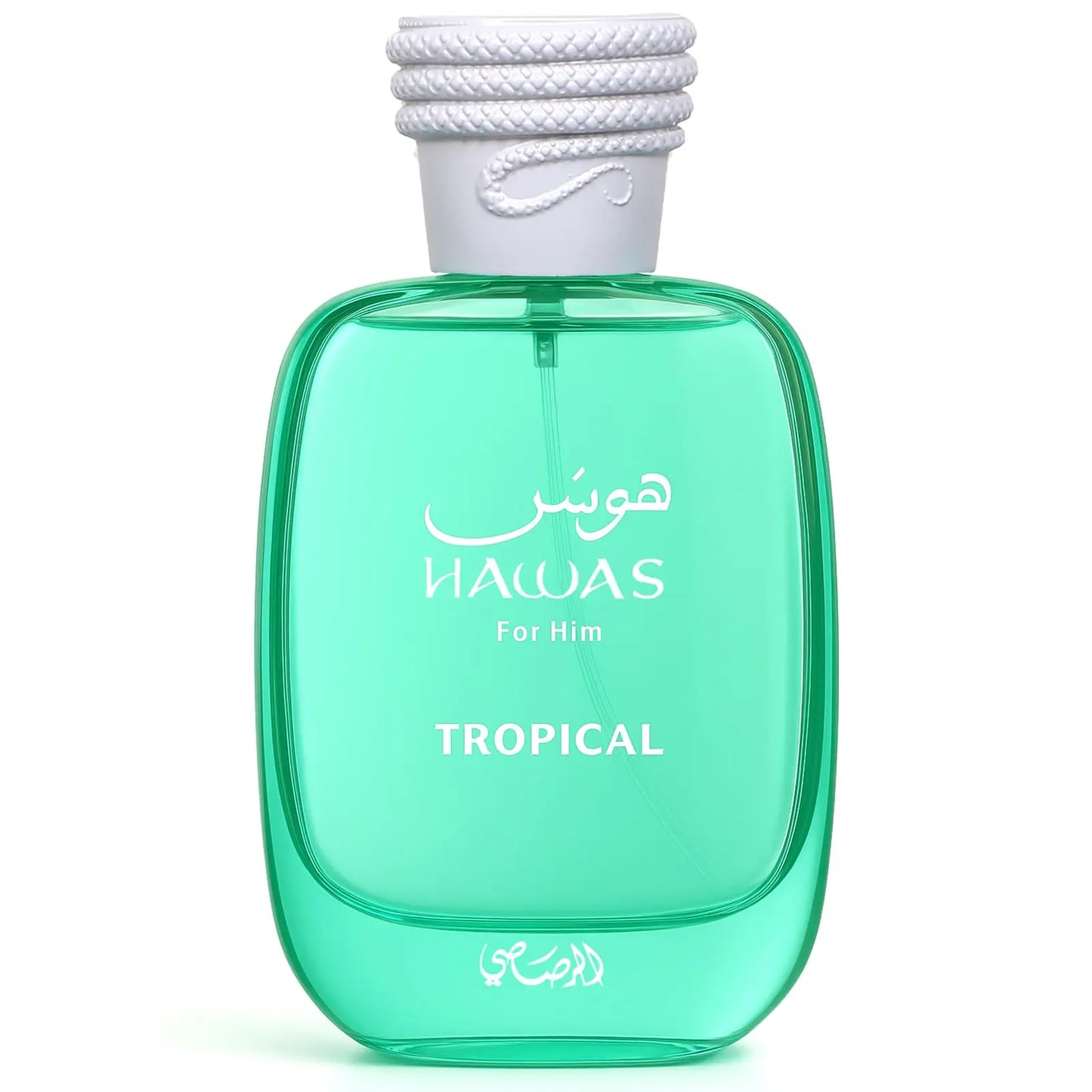 RASASI Hawas Tropical Eau De Parfum Spray Long-Lasting Scent Pour Homme Spray Original Arabic Perfume Marine Aromatic Notes