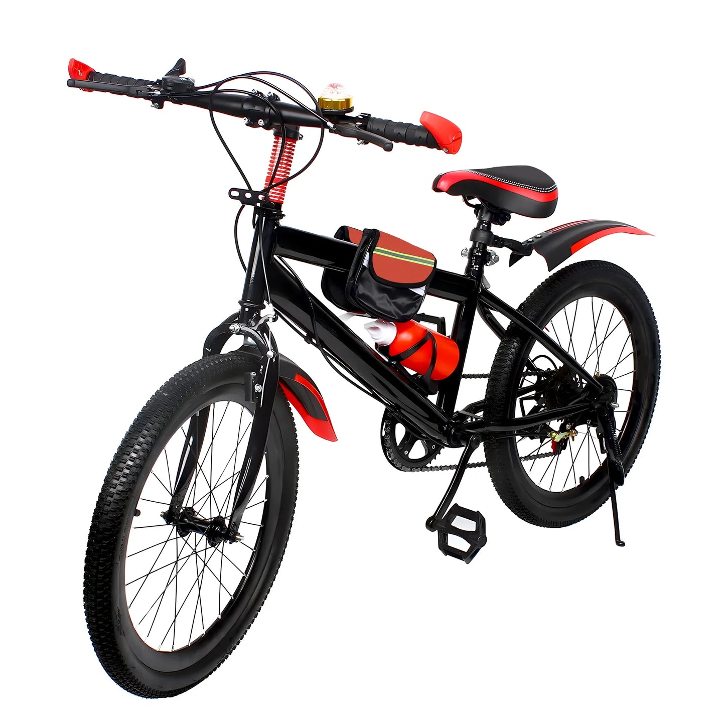 Fork Kids Mountain Bike 7 Speed With Mudguards And Kettle Holder