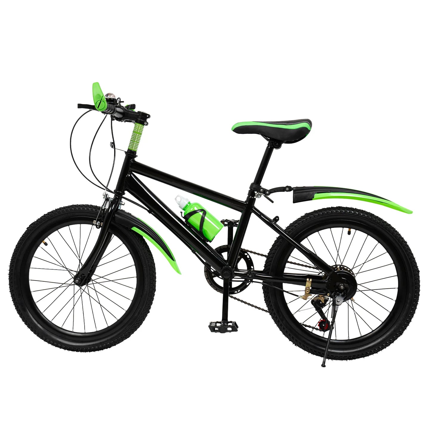 Fork Kids Mountain Bike 7 Speed With Mudguards And Kettle Holder