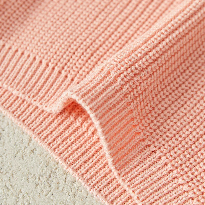 Suefunskry Newborn Unisex Knitted Long Sleeve Sweater