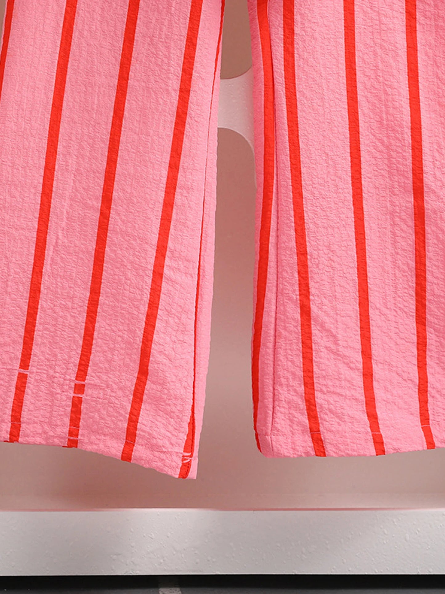 Girls 0to1Y Two Piece Fall Outfit Striped Top and Pants