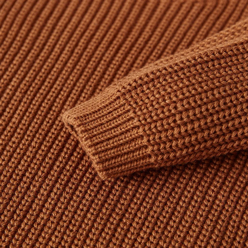 Suefunskry Newborn Unisex Knitted Long Sleeve Sweater