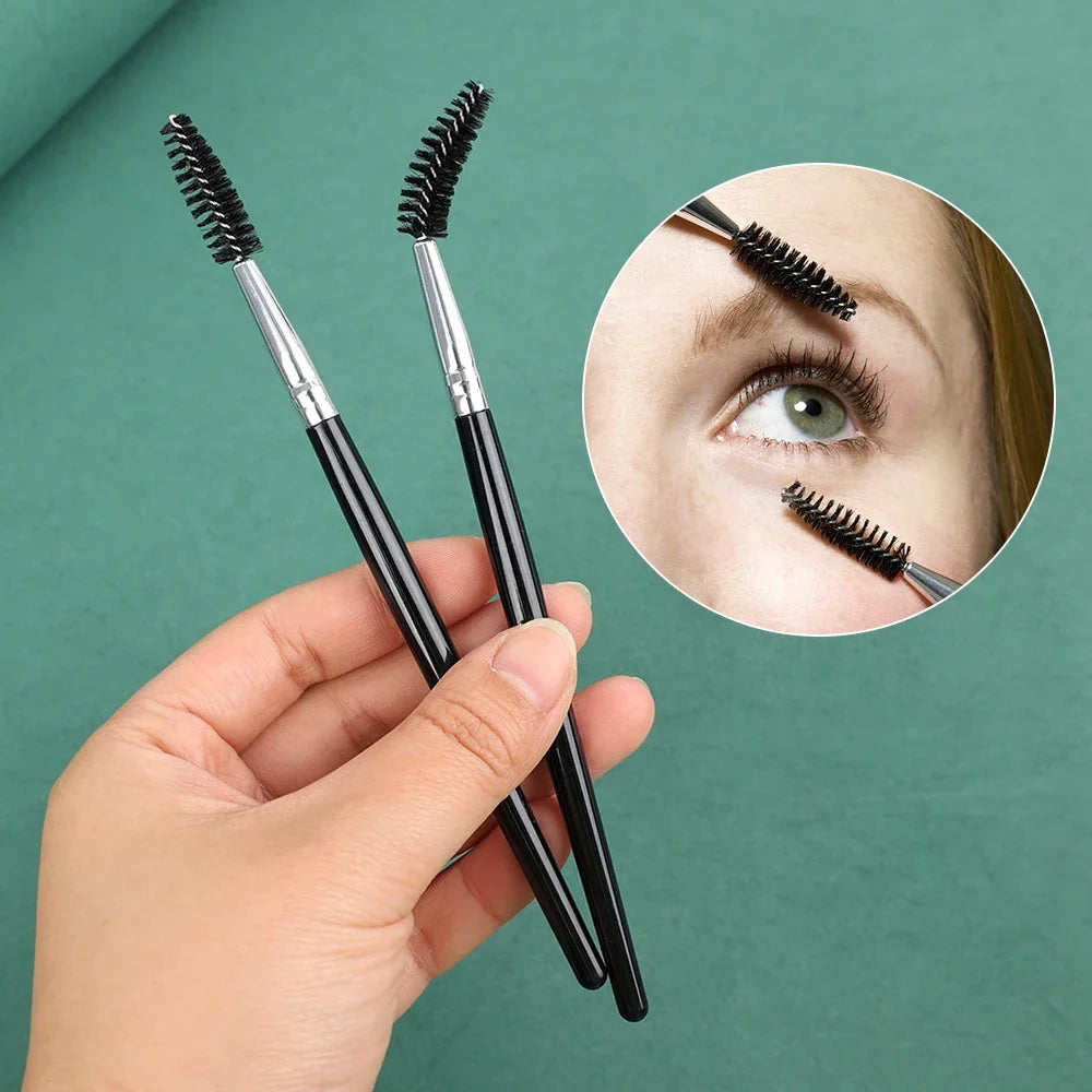 1pcs Professional Eyebrow Eyelash Makeup Brushes Cosmetic Lashes Mascara Eye Brow Cream Brush Beauty Brows Lash Make Up Tools