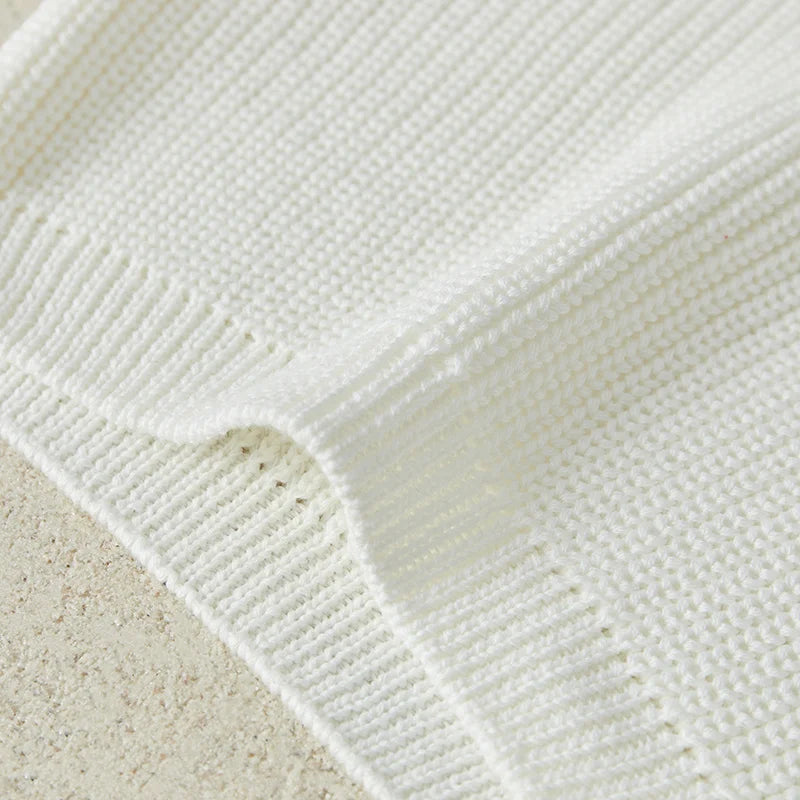 Suefunskry Newborn Unisex Knitted Long Sleeve Sweater