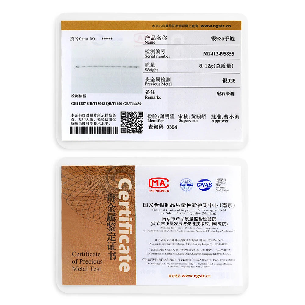 KNOBSPIN D VVS1 Moissanite Tennis Bracelet Original s925 Sterling Silver Plated 18k White Gold with GRA Bracelets for Women Man