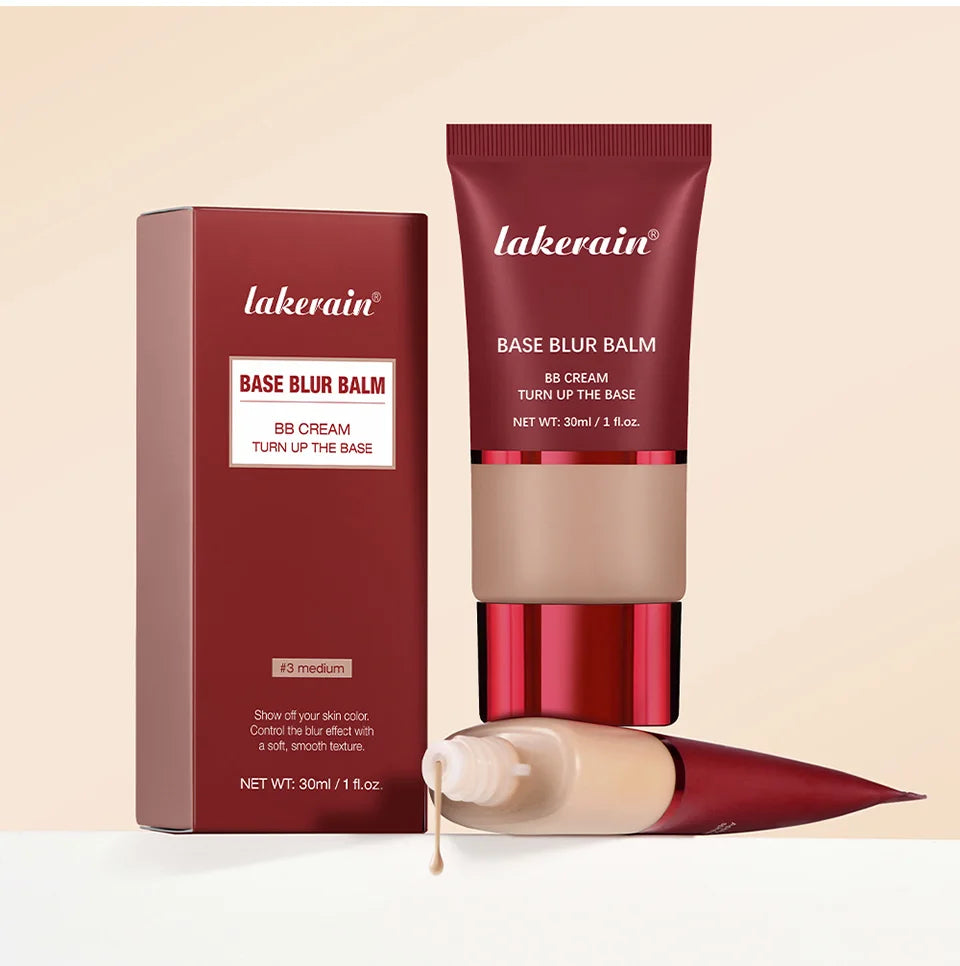 Ibcccndc Liquid Foundation Concealer Long Lasting Waterproof Makeup Base