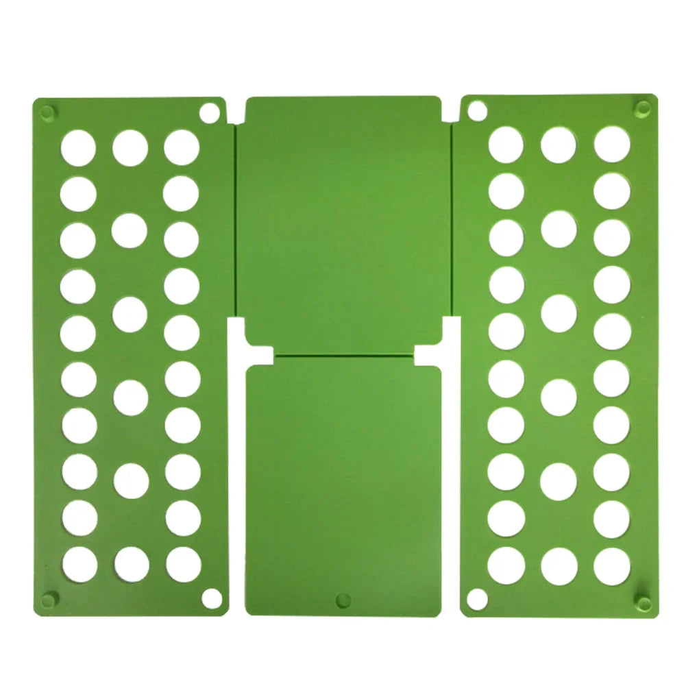 Plastic Clothes Folding Board Easy and Fast Kids Laundry Folder Shirt Folding Board Home Storage Tool for Kid Children Adults