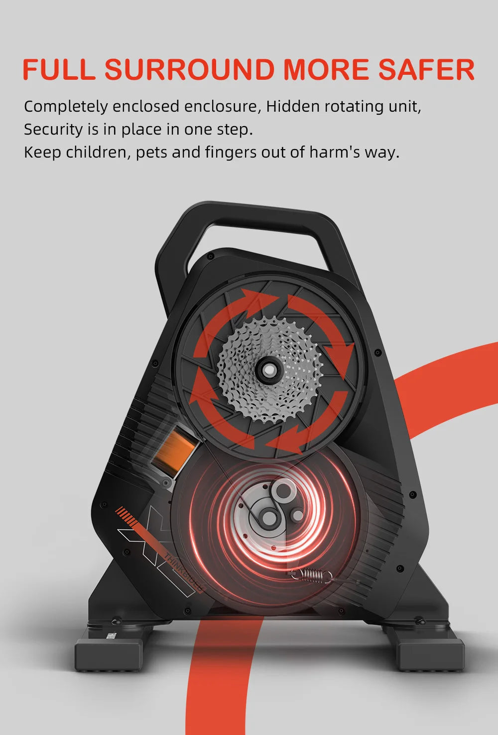 ThinkRider X2MAX Smart Bike Trainer With Built-In Power Meter