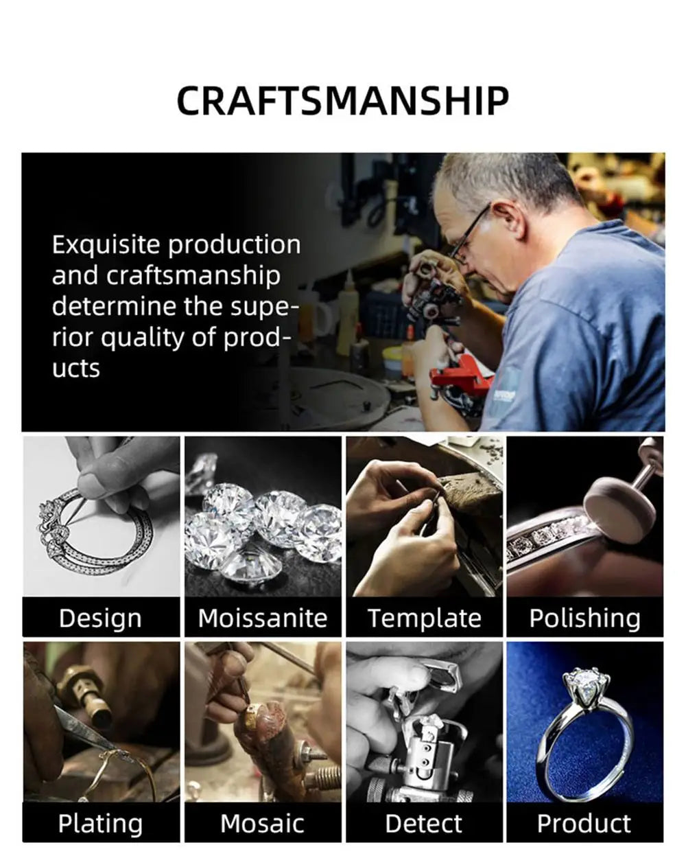 EWYA 925 Sterling Silver Moissanite Bracelet 0.1ct 3mm D VVS1 Diamond with GRA for Women Sparkling Wedding Party Fine Jewelry