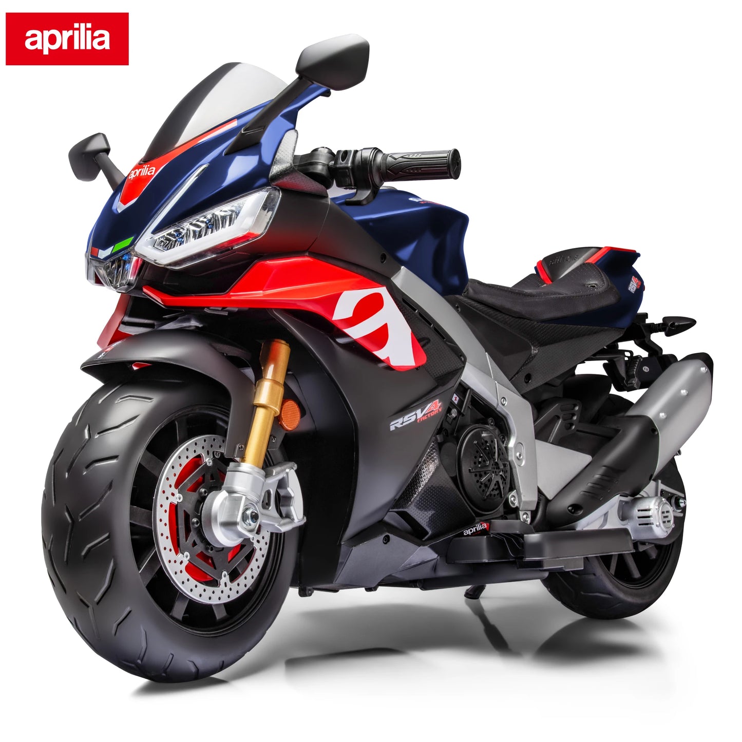 Aprilia Licensed 24V Kids Electric Motorcycle Ride On Toy