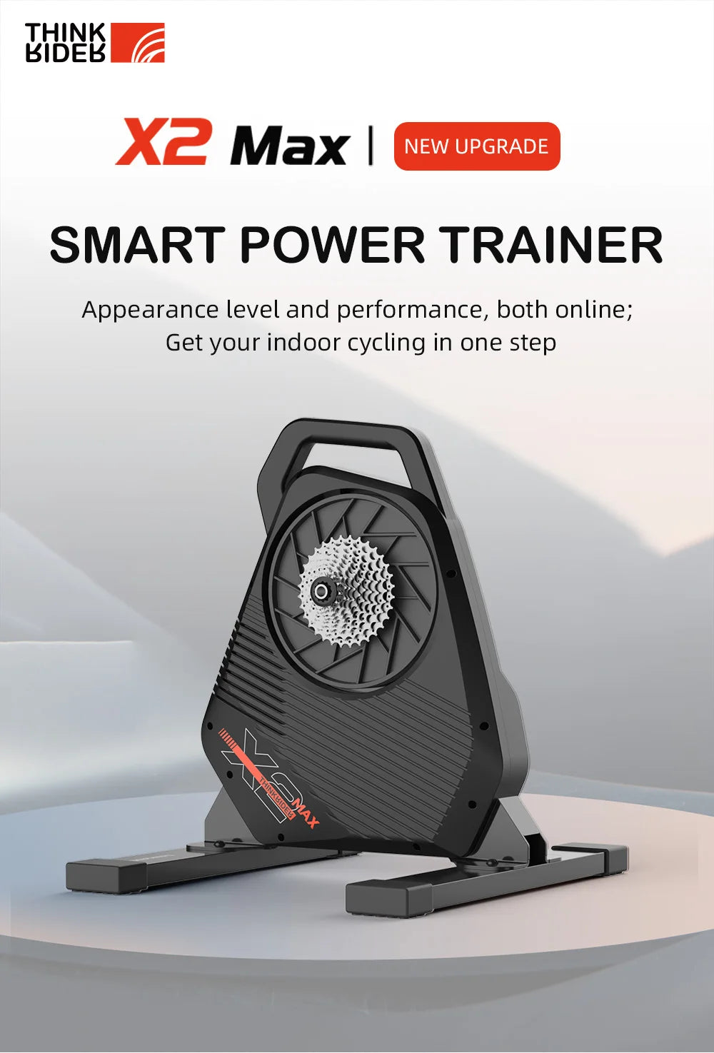 ThinkRider X2MAX Smart Bike Trainer With Built-In Power Meter