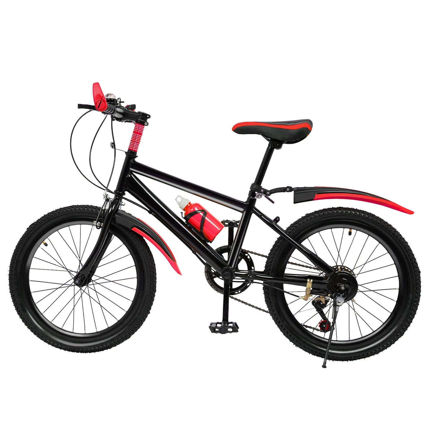 Fork Kids Mountain Bike 7 Speed With Mudguards And Kettle Holder
