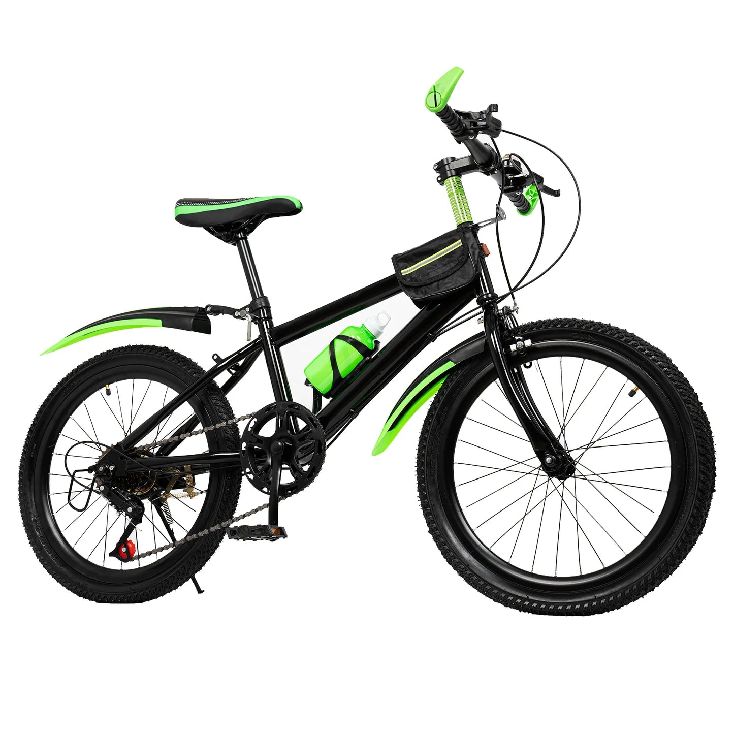 Fork Kids Mountain Bike 7 Speed With Mudguards And Kettle Holder