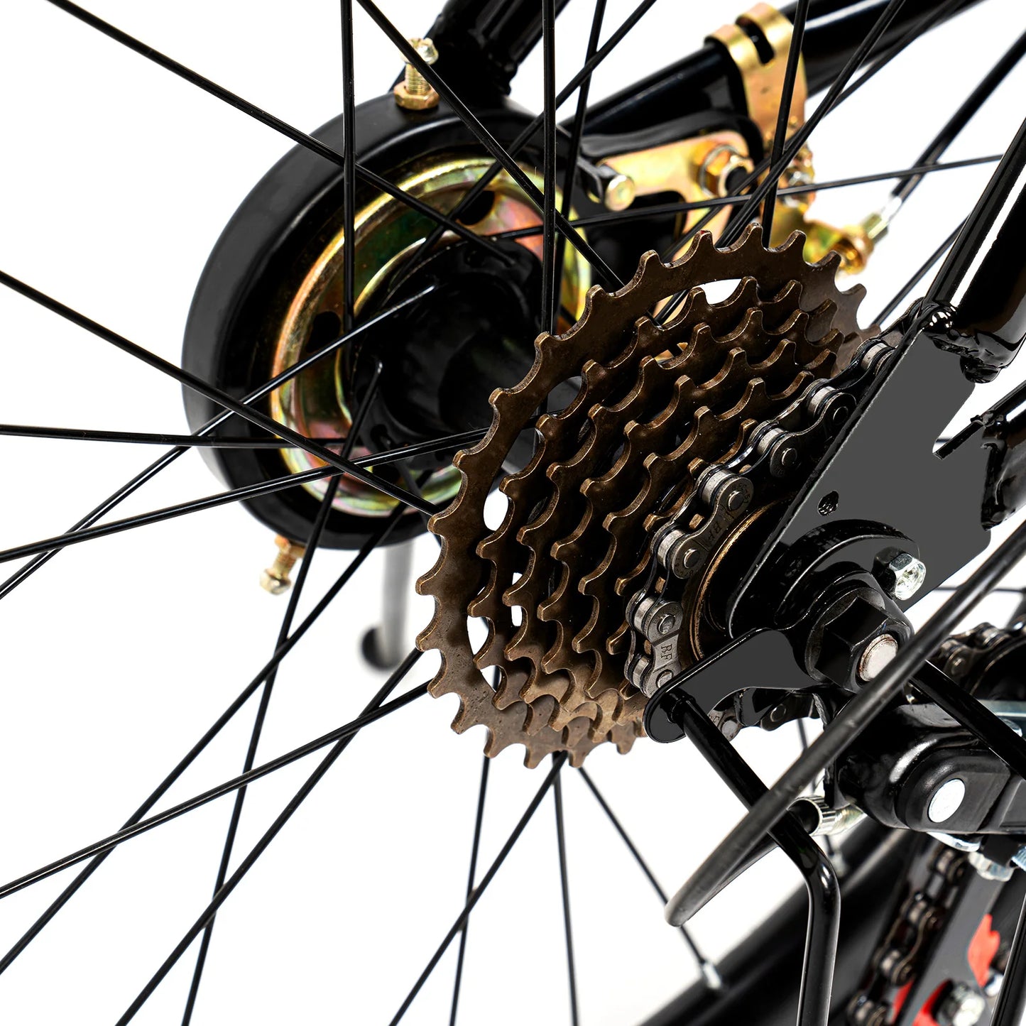 Fork Kids Mountain Bike 7 Speed With Mudguards And Kettle Holder